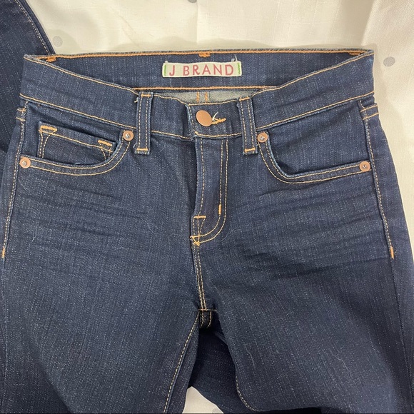 J BRAND Pencil Leg Ink Skinny Jean Dark Wash Sz 24  S XS - Picture 11 of 13